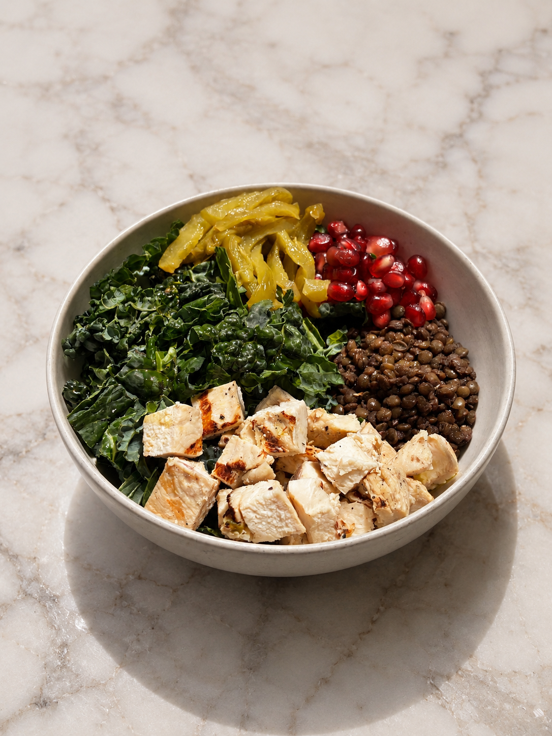 Chicken and Peppers Salad (2pcs)